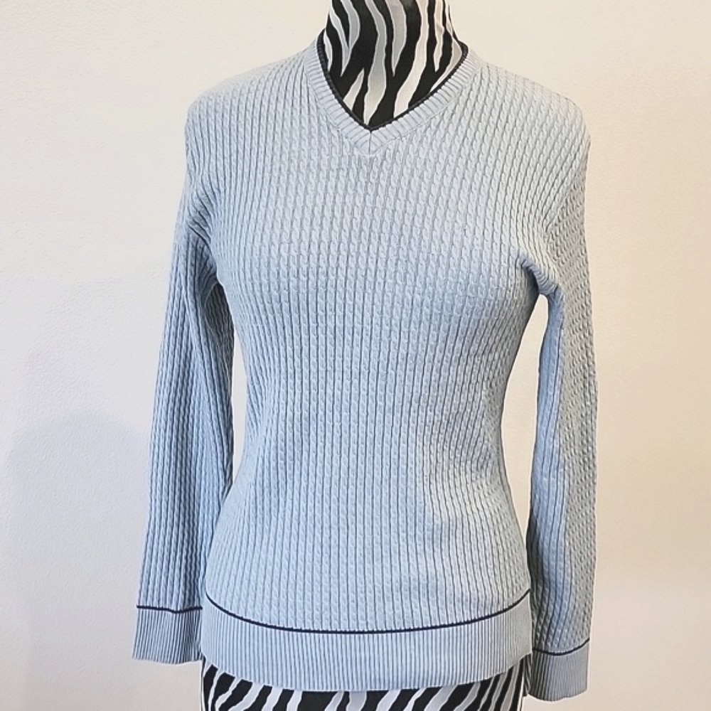 🍃 Swiss Sport womens knit top M